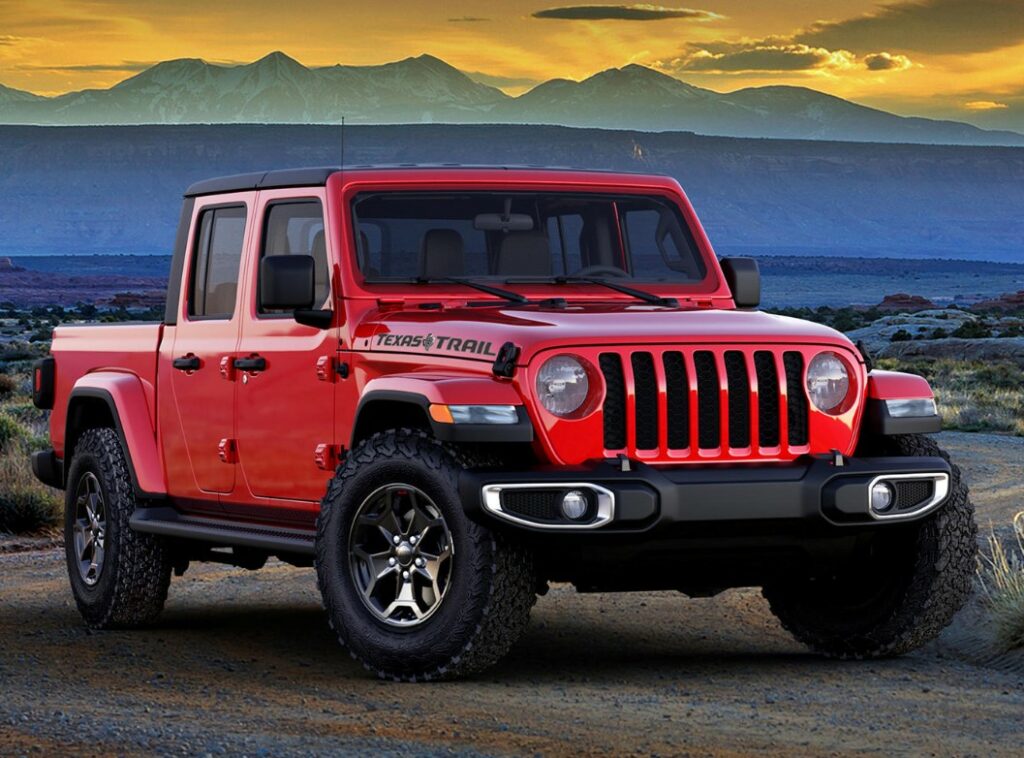 2024 Jeep Gladiator Texas Trail Front View
