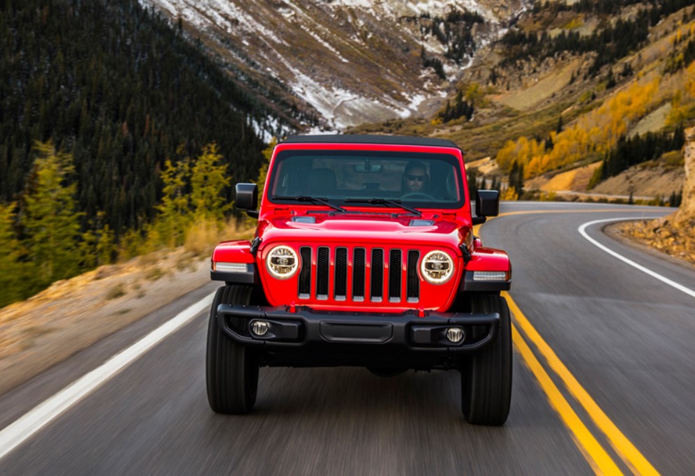 2024 Jeep Wrangler Sport Front View 