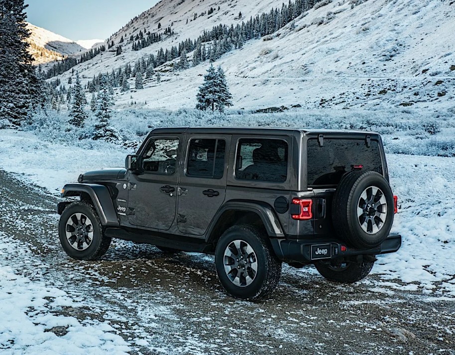 New Jeep Wrangler 2025 Back View