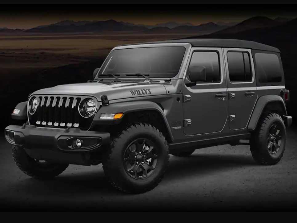 2025 Jeep Wrangler Willys Sport Front View